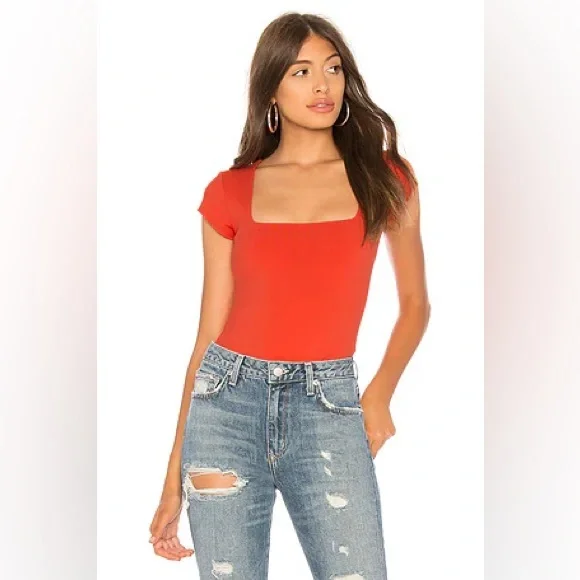 NWT Free People Intimately Square Eyes Bodysuit - Picture 2 of 5